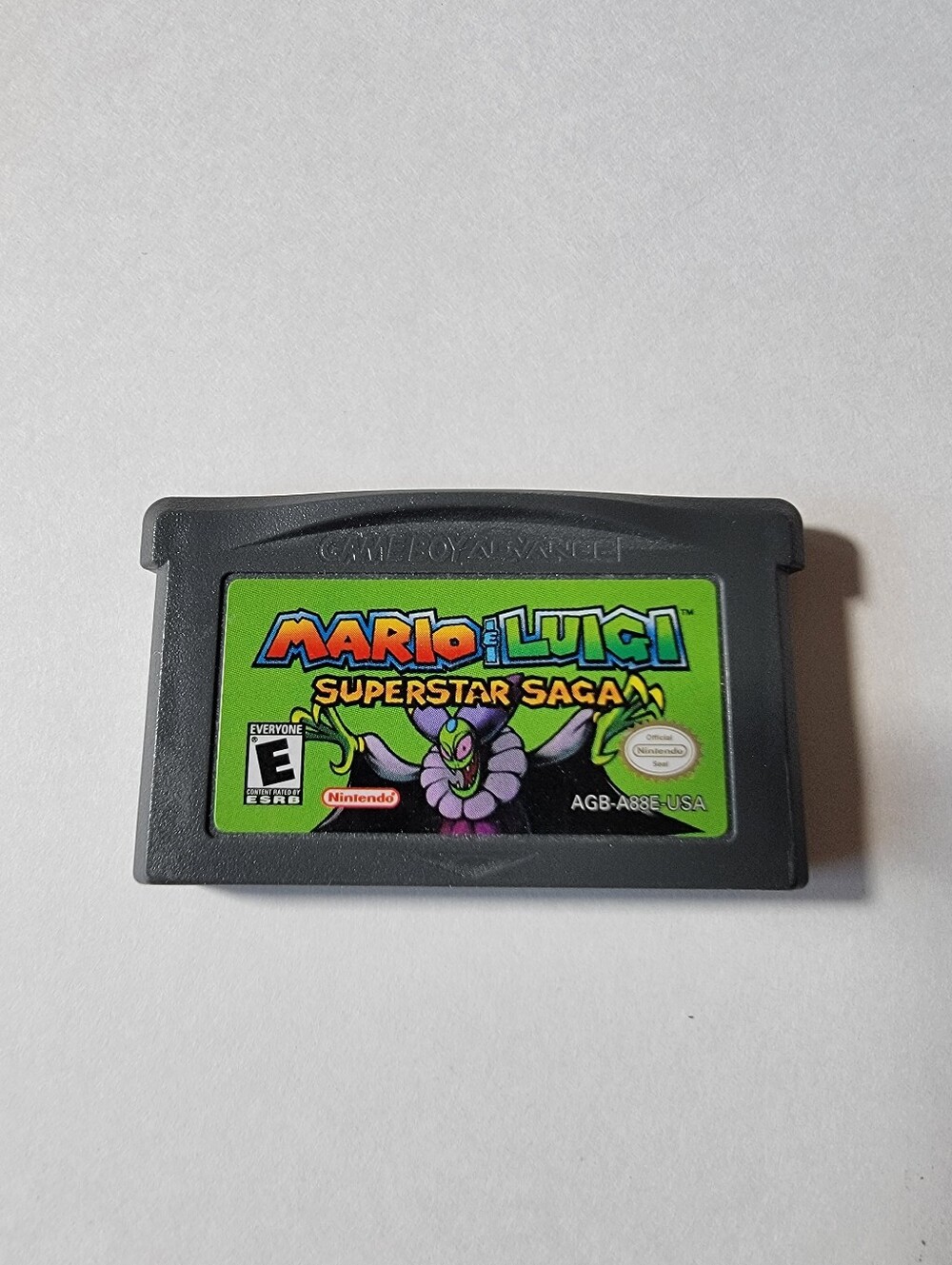 GBA Mario and Luigi Superstar Saga Video Game Gameboy Advance Nintendo